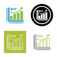 tillväxt Diagram vektor ikon
