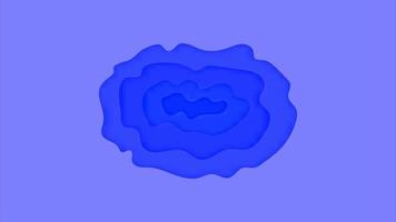 blauer lila abstrakter Papierschnitthintergrund mit Steigungspapierschnitt vektor