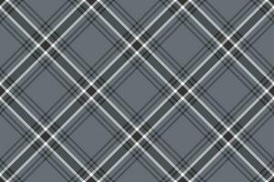 Tartan Textil- Hintergrund von Vektor prüfen Textur mit ein Muster Plaid Stoff nahtlos.