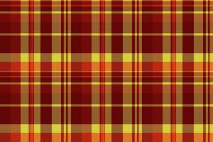 Hintergrund Textur prüfen von Stoff Muster Textil- mit ein Vektor Tartan nahtlos Plaid.