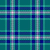 Tartan Vektor Muster von Textil- nahtlos Hintergrund mit ein Plaid Textur prüfen Stoff.