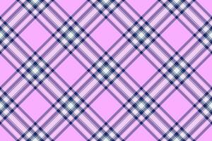 Hintergrund Vektor Textur von Muster Tartan Stoff mit ein prüfen nahtlos Plaid Textil.