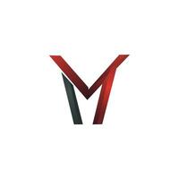 kreativ Brief m Logo Design, m modern Brief Logo Design Konzept, m Logo Kennzeichen vektor