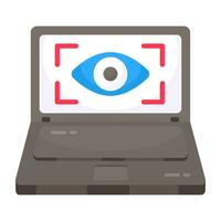 Premium-Download-Symbol von Cyber Eye vektor