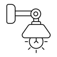 perfekt Design Symbol von Straße Licht vektor