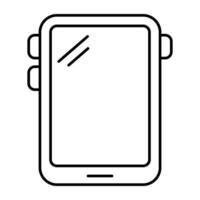 modern teknologi ikon av smartphone vektor
