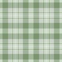 mönster textil- tartan av pläd kolla upp sömlös med en bakgrund textur tyg vektor. vektor