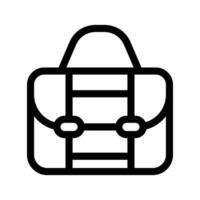 Damen Handtasche Symbol Vektor Symbol Design Illustration