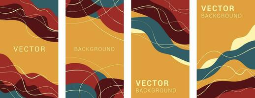 Vektor Illustration. abstrakt kreativ Hintergründe. Design Vorlagen zum Sozial Medien, Geschäft Karten, Einladungen, Geschenk Karten, Flyer ,Broschüren, Poster. einfach, stilvoll und minimalistisch Design.