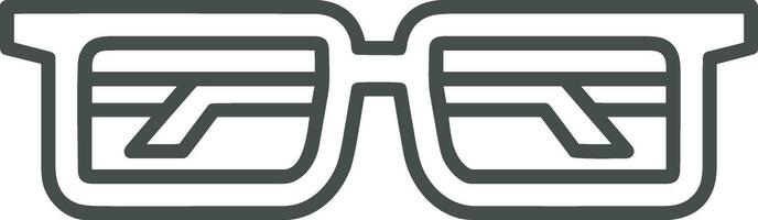 Brille optisch Symbol Symbol Bild Vektor. Illustration von Sonnenbrille Schutz Sehvermögen Grafik Design Bild vektor