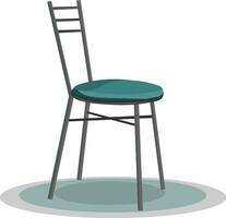 metall stol vektor eller Färg illustration