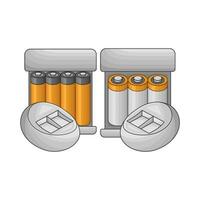 Batterie elektrisch Illustration vektor