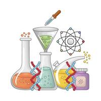 Chemie Biologie Illustration vektor