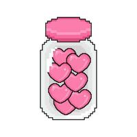 Pixel Liebe Illustration vektor