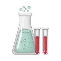 laboratorium trolldryck flaska illustration vektor