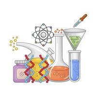 Chemie Biologie Illustration vektor