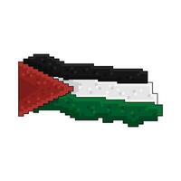 fri flagga palestina illustration vektor