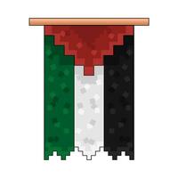 fri flagga palestina illustration vektor