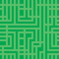 ein Grün Matze Muster mit Quadrate vektor