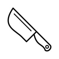 Messer Symbol Vektor Vorlage