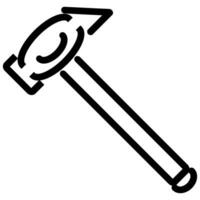 hammare ikon vektor