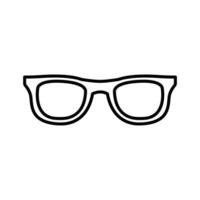 Brille Symbol Design Vektor Vorlage