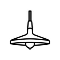 hängend Lampe Symbol Design Vektor