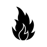 Feuer Symbol Design Vektor Vorlage