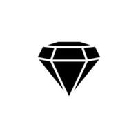 Diamant Symbol Design Vektor Vorlage