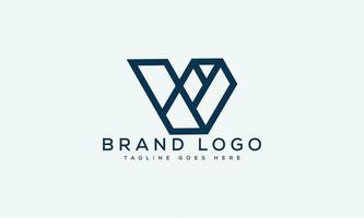 Brief v Logo Design Vektor Vorlage Design zum Marke.