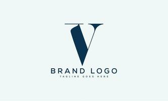 Brief v Logo Design Vektor Vorlage Design zum Marke.