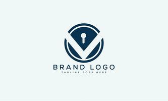 Brief v Logo Design Vektor Vorlage Design zum Marke.