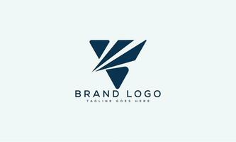 Brief v Logo Design Vektor Vorlage Design zum Marke.