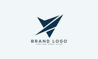 Brief v Logo Design Vektor Vorlage Design zum Marke.