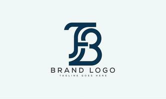 Brief fb Logo Design Vektor Vorlage Design zum Marke.