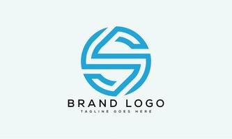 Brief s Logo Design Vektor Vorlage Design zum Marke.