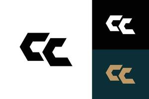 brev c monogram vektor logotyp design