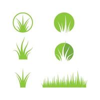 Gras-Icon-Design vektor