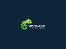 Chamäleon-Logo-Design vektor