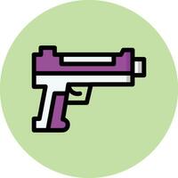 Pistole Vektor Symbol Design Illustration
