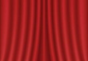 silke bakgrund design för produkt reklam för katalog. röd silke bakgrund. röd ridå bakgrund. slät textur vektor. illustration eps 10. vektor