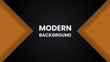 orange braun schwarzer moderner abstrakter hintergrund geschäftsplan hintergrund vektor