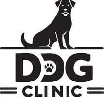 hund klinik vektor logotyp illustration 10