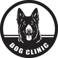 Hund Klinik Vektor Logo Illustration 7