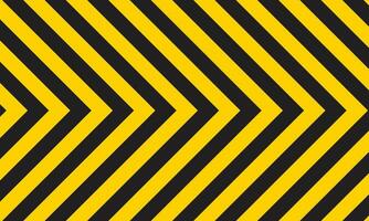abstrakt einfarbig geometrisch Gelb Pfeil Linie Muster mit schwarz Hintergrund. vektor