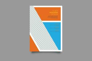 årlig Rapportera broschyr flygblad design mall vektor, folder, presentation bok omslag mallar, layout i a4 storlek vektor
