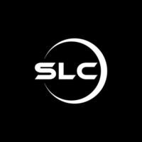 slc brev logotyp design, inspiration för en unik identitet. modern elegans och kreativ design. vattenmärke din Framgång med de slående detta logotyp. vektor