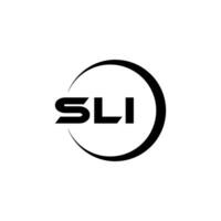 sli Brief Logo Design, Inspiration zum ein einzigartig Identität. modern Eleganz und kreativ Design. Wasserzeichen Ihre Erfolg mit das auffällig diese Logo. vektor