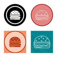 Burger Vektor Icon