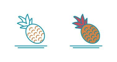 Ananas-Vektor-Symbol vektor